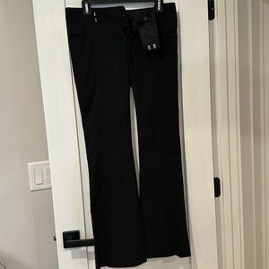 Black Alice and Olivia boot cut pants size 2